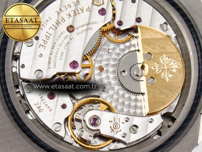 Nautilus 5712 Tiffany PPF 1:1 Best Edition Blue Dial on SS Bracelet A240 Super Clone V2 - Görsel 22
