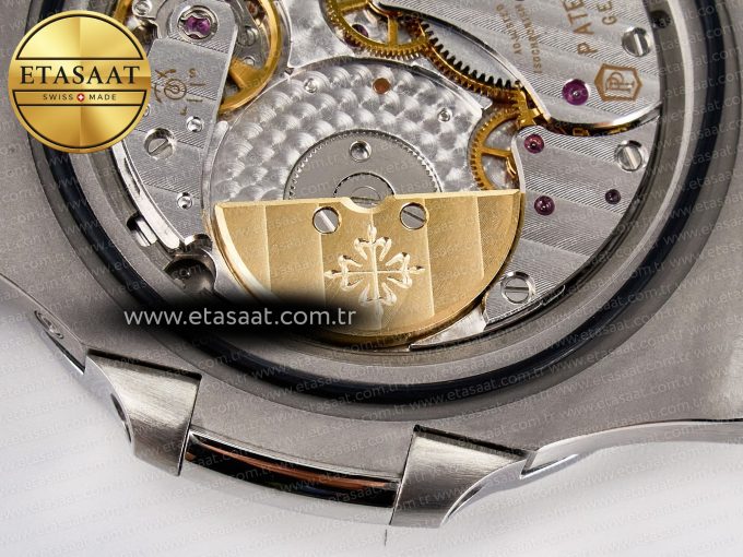 Nautilus 5712 Tiffany PPF 1:1 Best Edition Blue Dial on SS Bracelet A240 Super Clone V2 - Görsel 24