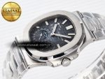Nautilus 5712 Tiffany PPF 1:1 Best Edition Blue Dial on SS Bracelet A240 Super Clone V2 - Görsel 6