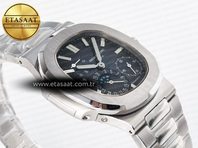 Nautilus 5712 Tiffany PPF 1:1 Best Edition Blue Dial on SS Bracelet A240 Super Clone V2 - Görsel 7