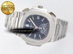 Patek Philippe Nautilus 5976 Blue Dial on SS Bracelet A7750 - Görsel 9