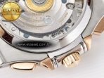 Patek Philippe Nautilus 5980 RG Blue Dial on on Brown Leather Strap A7750 - Görsel 18