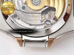 Patek Philippe Nautilus 5980 RG Blue Dial on on Brown Leather Strap A7750 - Görsel 20