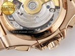 Patek Philippe Nautilus 5980 RG Brown/SS Dial on RG Bracelet A7750 - Görsel 17