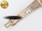 Patek Philippe Nautilus 5980 RG Brown/SS Dial on RG Bracelet A7750 - Görsel 23