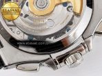 Patek Philippe Nautilus 5980 SS Black/SS Dial on on Black Leather Strap A7750 - Görsel 18
