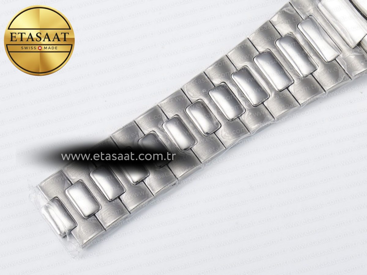 Patek Philippe Nautilus 5980 SS Blue Dial on SS Bracelet A7750 - Görsel 22