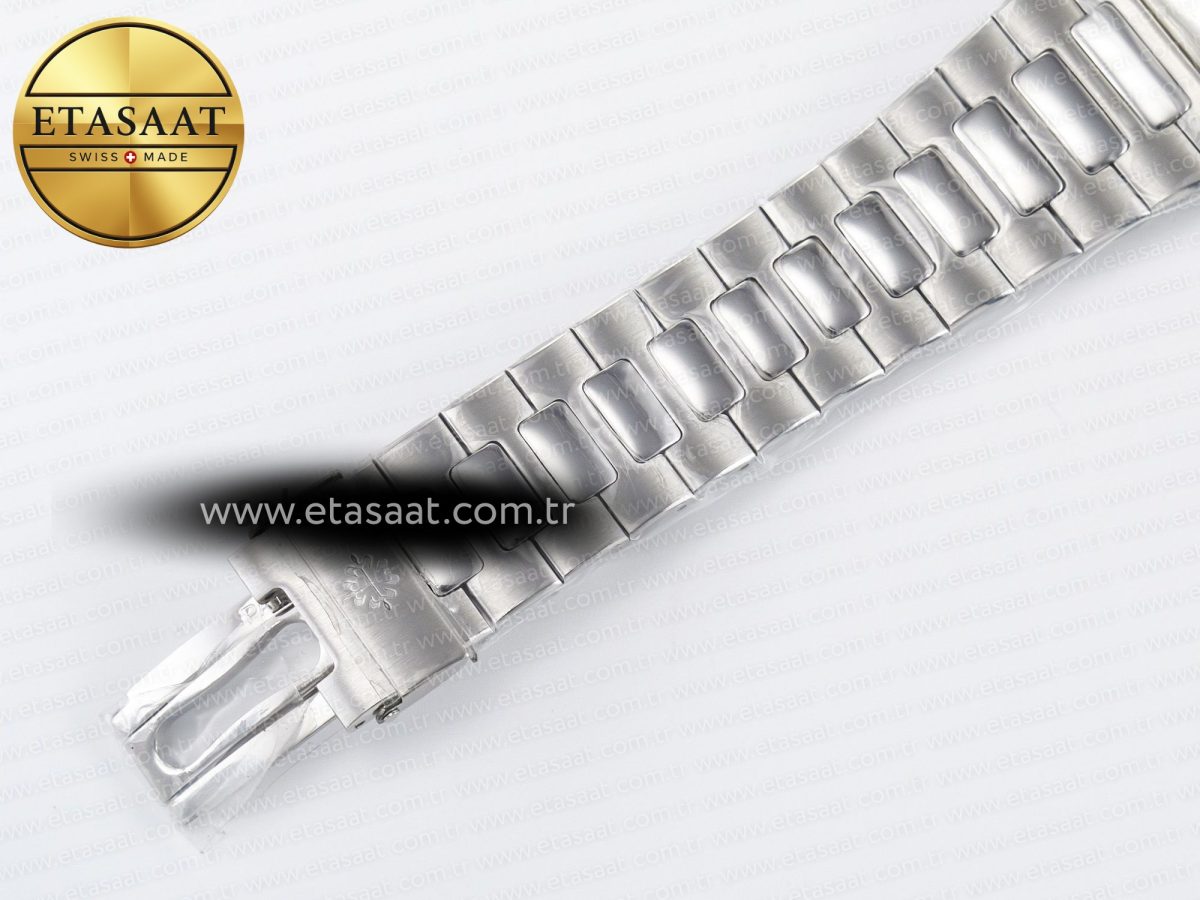 Patek Philippe Nautilus 5980 SS Blue Dial on SS Bracelet A7750 - Görsel 23