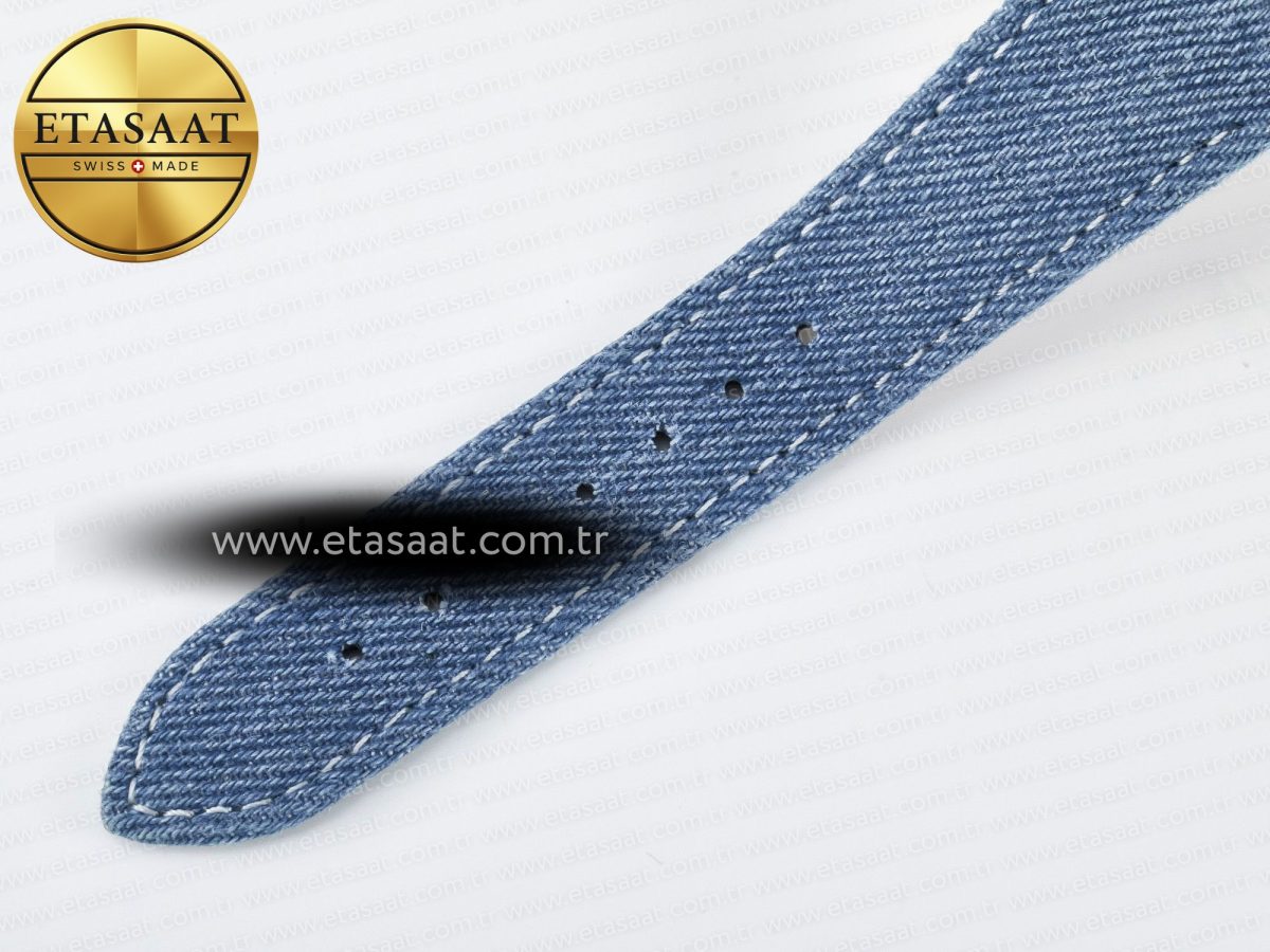 Nautilus 5980 SS 3KF Best Edition Blue Dial on Blue Braided Strap A7750 - Görsel 22