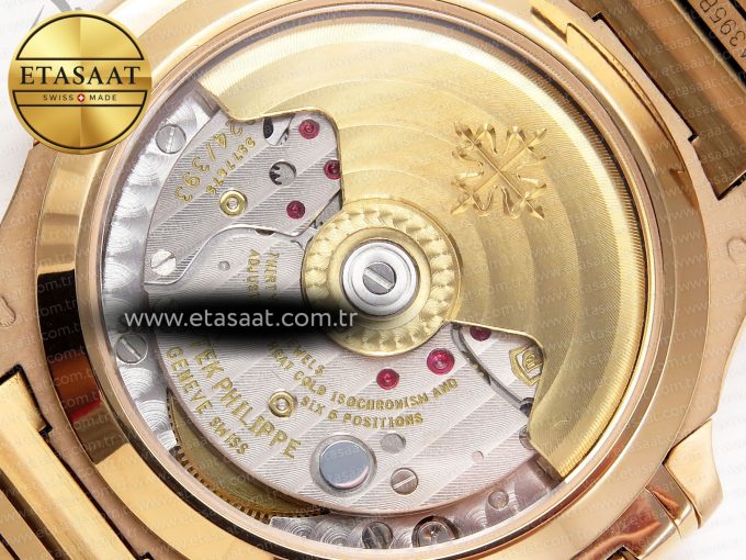 NAUTILUS 7118 LADIES RG PPF 1:1 BEST EDITION RG DIAL DIAMONDS BEZEL ON RG BRACELET 324CS - Görsel 16