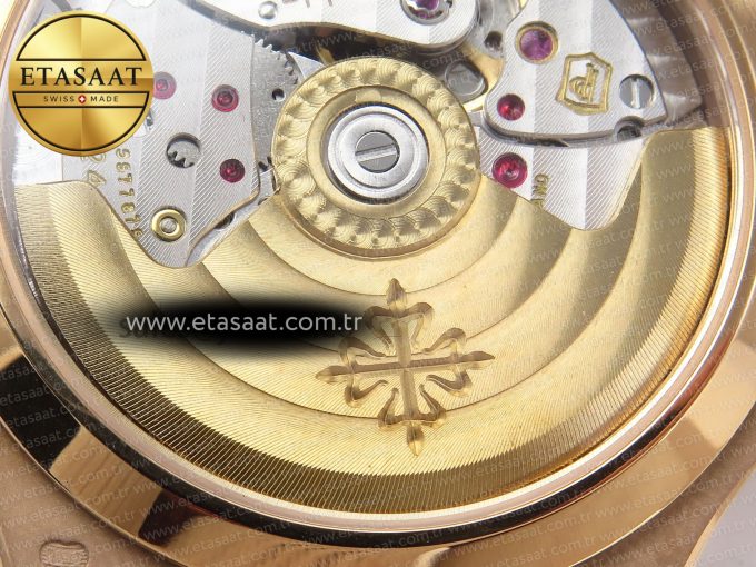 NAUTILUS 7118 LADIES RG PPF 1:1 BEST EDITION RG DIAL DIAMONDS BEZEL ON RG BRACELET 324CS - Görsel 17