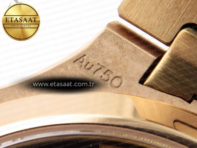 NAUTILUS 7118 LADIES RG PPF 1:1 BEST EDITION RG DIAL DIAMONDS BEZEL ON RG BRACELET 324CS - Görsel 22