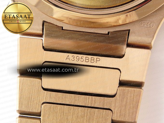 NAUTILUS 7118 LADIES RG PPF 1:1 BEST EDITION RG DIAL DIAMONDS BEZEL ON RG BRACELET 324CS - Görsel 26