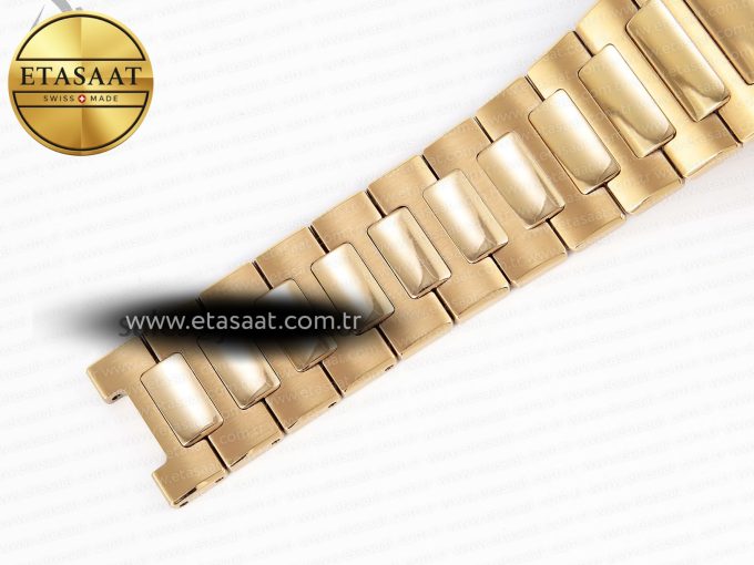 NAUTILUS 7118 LADIES RG PPF 1:1 BEST EDITION RG DIAL DIAMONDS BEZEL ON RG BRACELET 324CS - Görsel 27