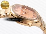 NAUTILUS 7118 LADIES RG PPF 1:1 BEST EDITION RG DIAL DIAMONDS BEZEL ON RG BRACELET 324CS - Görsel 9