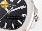 Nautilus Jumbo 5711 JJF 1:1 Best Edition Black Textured Dial On SS Bracelet A324 V3 - Görsel 11