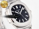Nautilus Jumbo 5711 JJF 1:1 Best Edition Black Textured Dial On SS Bracelet A324 V3 - Görsel 5