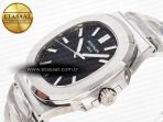 Nautilus Jumbo 5711 JJF 1:1 Best Edition Black Textured Dial On SS Bracelet A324 V3 - Görsel 6