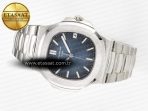 Nautilus Jumbo 5711 JJF 1:1 Best Edition Blue Textured Dial On SS Bracelet A324 V3 - Görsel 9