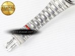 Nautilus Jumbo 5711 JJF 1:1 Best Edition White Textured Dial On SS Bracelet A324 V3 - Görsel 22