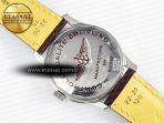 Navitimer 1 SS 41mm TF 1:1 Best Edition White Bezel Blue Dial on Brown Leather Strap A2824 - Görsel 15