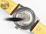 Navitimer 1 SS 41mm TF 1:1 Best Edition White Bezel Blue Dial on Brown Leather Strap A2824 - Görsel 17