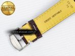 Navitimer 1 SS 41mm TF 1:1 Best Edition White Bezel Blue Dial on Brown Leather Strap A2824 - Görsel 24