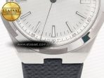 Overseas 4500V SS MKSF 1:1 Best Edition White Dial on Black Rubber Strap A5100 - Görsel 12