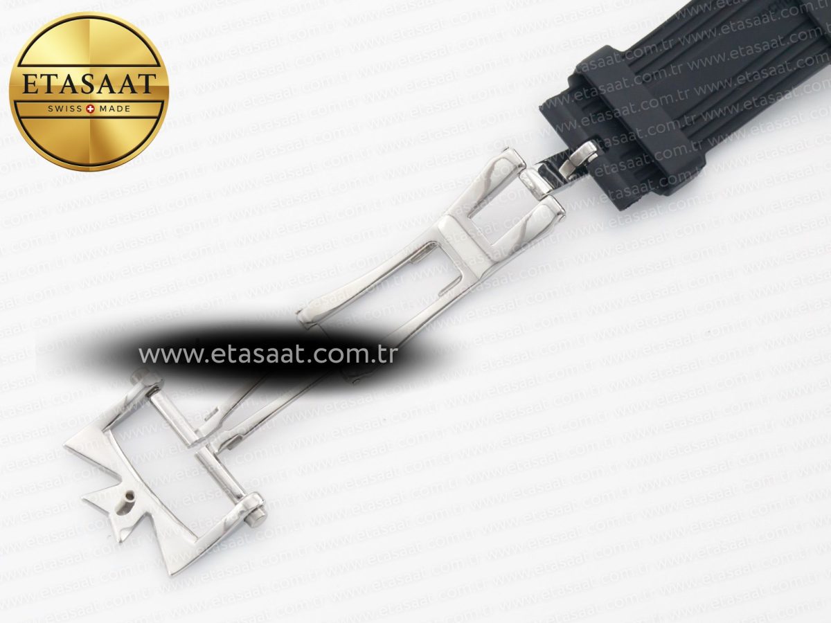 Overseas 4500V SS MKSF 1:1 Best Edition White Dial on Black Rubber Strap A5100 - Görsel 26