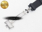 Overseas 4500V SS MKSF 1:1 Best Edition White Dial on Black Rubber Strap A5100 - Görsel 27