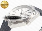 Overseas 4500V SS MKSF 1:1 Best Edition White Dial on Black Rubber Strap A5100 - Görsel 6