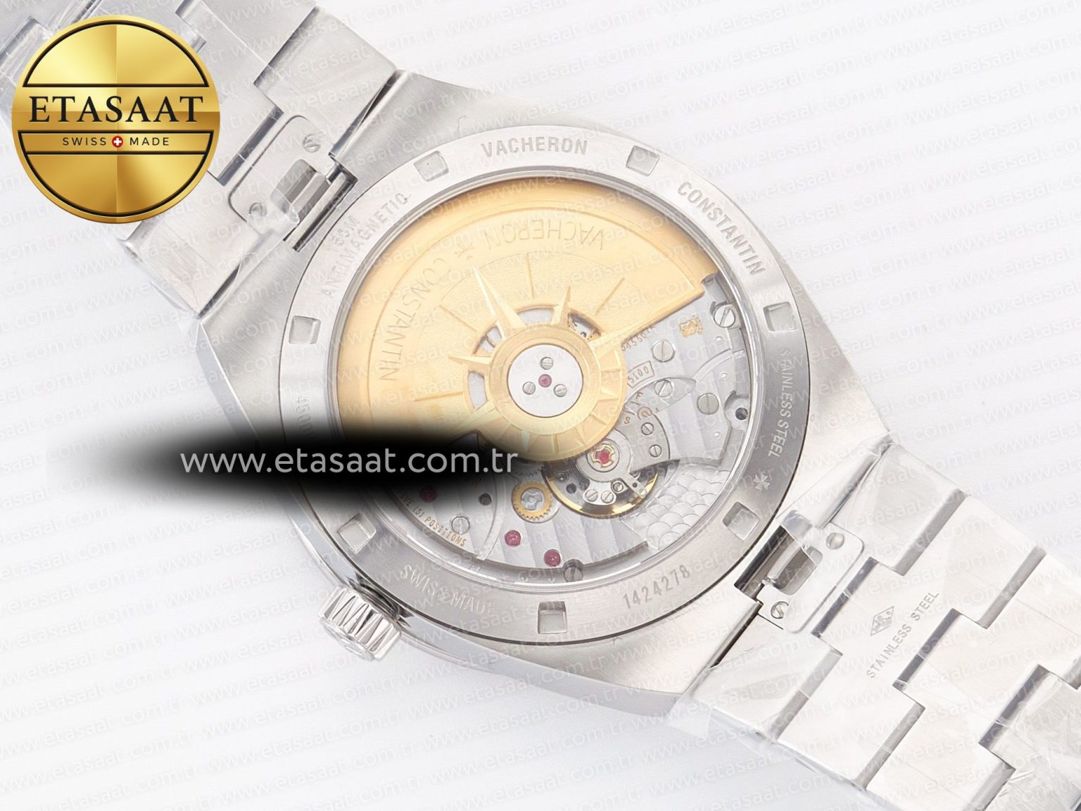 Overseas 4500V SS ZF 1:1 Best Edition Blue Dial on SS Bracelet A5100 - Görsel 17