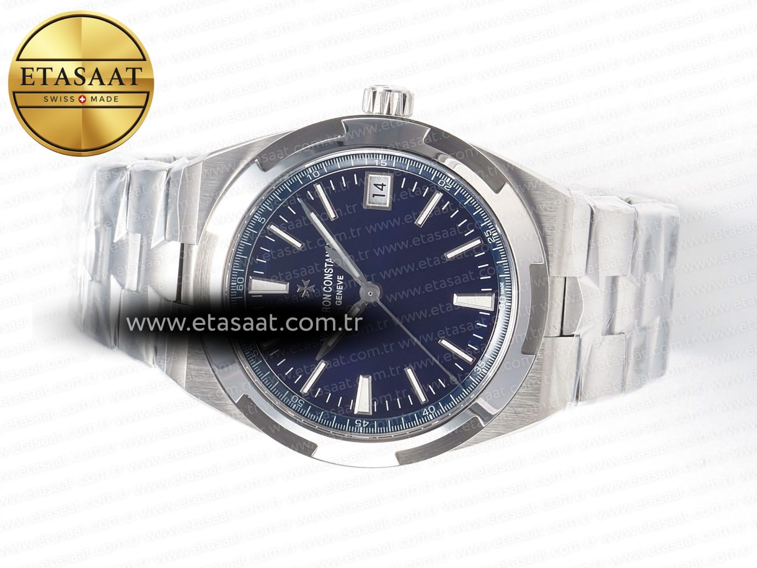 Overseas 4500V SS ZF 1:1 Best Edition Blue Dial on SS Bracelet A5100 - Görsel 9