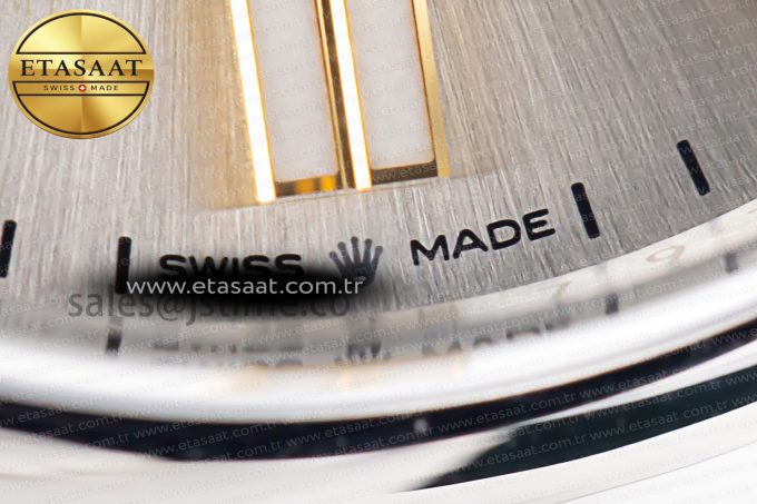 Oyster Perpetual 124300 41mm Clean 1:1 Best Edition 904L Steel Silver Dial VR3230 - Görsel 11