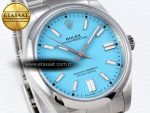Oyster Perpetual 124300 41mm VSF 1:1 Best Edition 904L Steel Tiffany Blue Dial VS3235 - Görsel 5