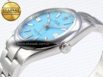 Oyster Perpetual 124300 41mm VSF 1:1 Best Edition 904L Steel Tiffany Blue Dial VS3235 - Görsel 8