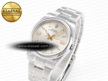 Oyster Perpetual 126000 36mm BPF 1:1 Best Edition 904L Steel Silver White Dial A3230