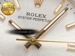 Oyster Perpetual 126000 36mm BPF 1:1 Best Edition 904L Steel Silver White Dial A3230 - Görsel 10