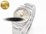 Oyster Perpetual 126000 36mm BPF 1:1 Best Edition 904L Steel Silver White Dial A3230 - Görsel 2