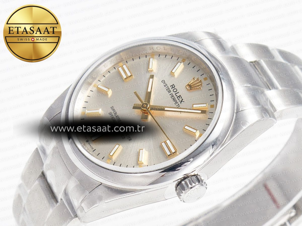 Oyster Perpetual 126000 36mm BPF 1:1 Best Edition 904L Steel Silver White Dial A3230 - Görsel 6