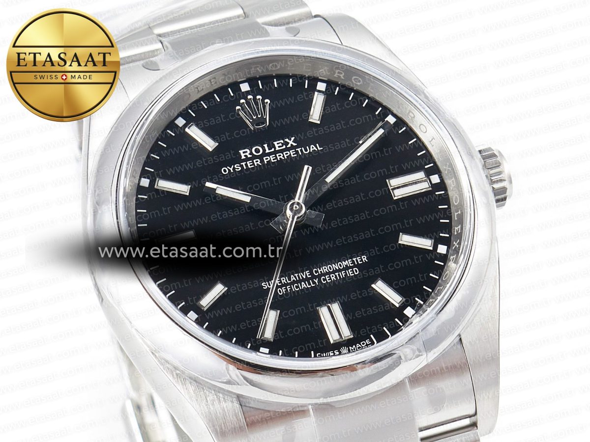 Oyster Perpetual 126000 36mm Clean 1:1 Best Edition 904L Steel Black Dial VR3230 - Görsel 5