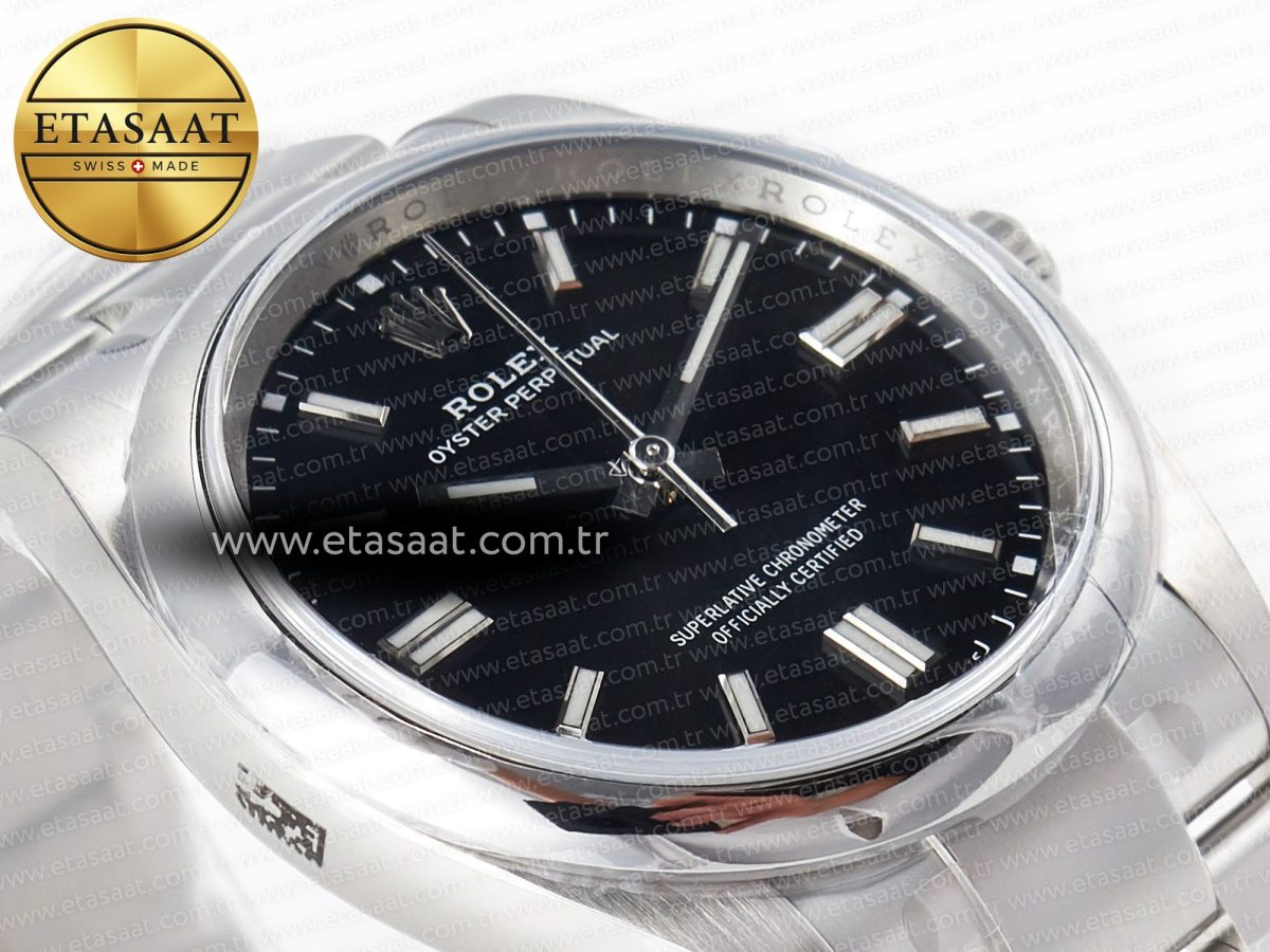 Oyster Perpetual 126000 36mm Clean 1:1 Best Edition 904L Steel Black Dial VR3230 - Görsel 7