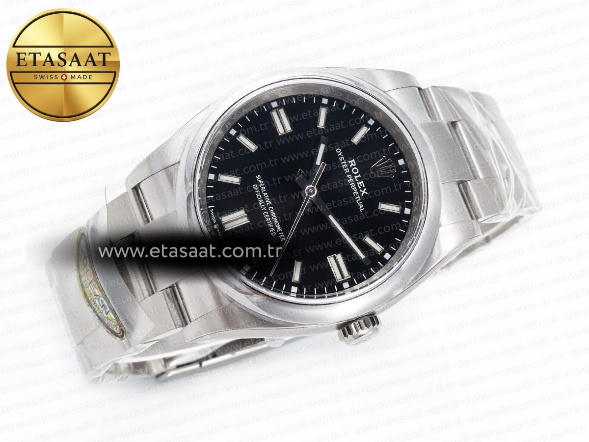 Oyster Perpetual 126000 36mm Clean 1:1 Best Edition 904L Steel Black Dial VR3230 - Görsel 8