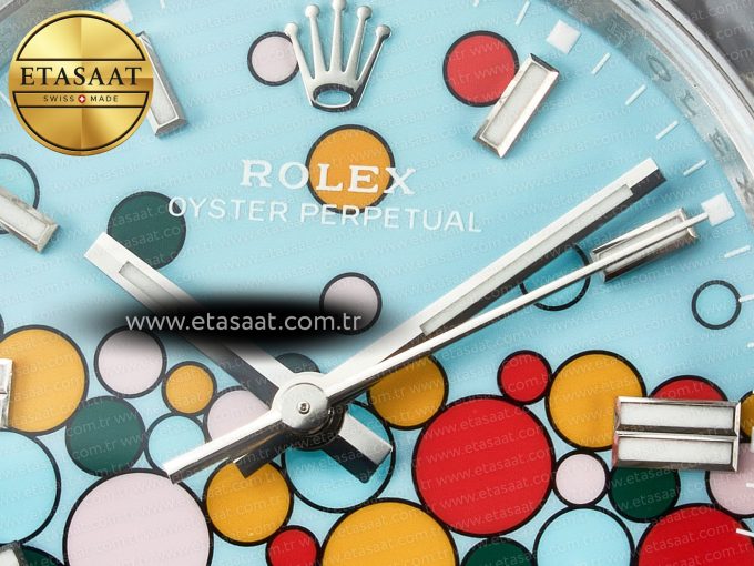 Oyster Perpetual 126000 36mm VSF 1:1 Best Edition 904L Steel Celebration Dial VS3235 - Görsel 10