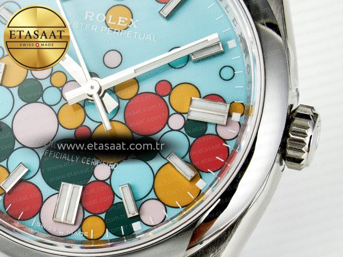 Oyster Perpetual 126000 36mm VSF 1:1 Best Edition 904L Steel Celebration Dial VS3235 - Görsel 11