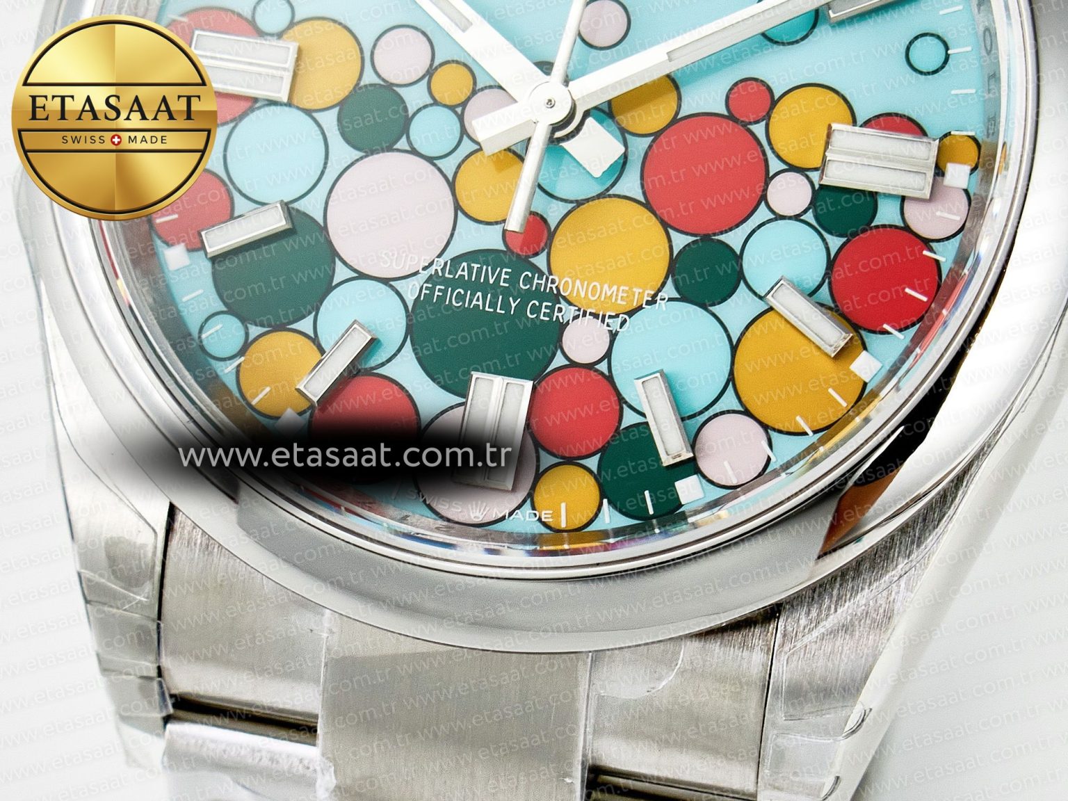 Oyster Perpetual 126000 36mm VSF 1:1 Best Edition 904L Steel Celebration Dial VS3235 - Görsel 12