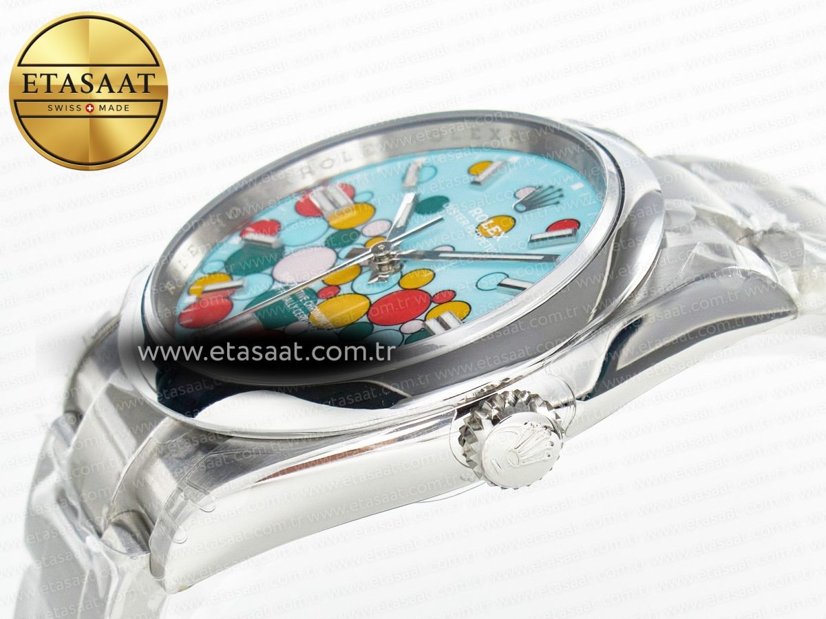 Oyster Perpetual 126000 36mm VSF 1:1 Best Edition 904L Steel Celebration Dial VS3235 - Görsel 6