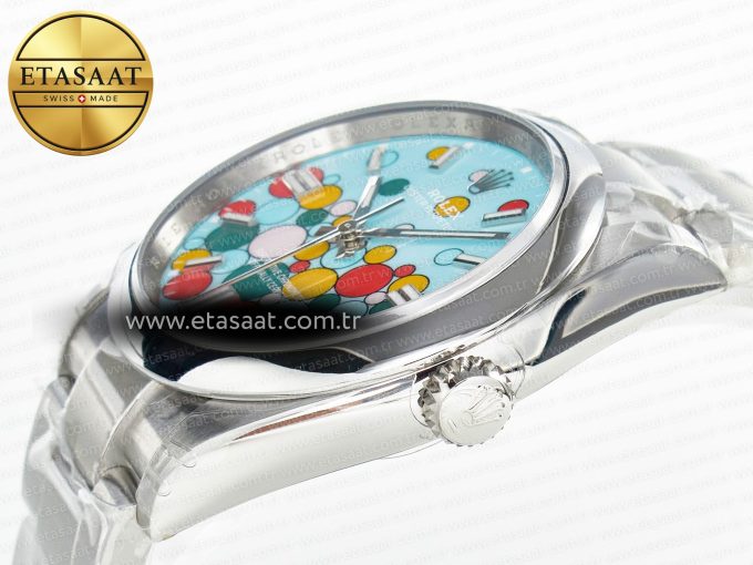 Oyster Perpetual 126000 36mm VSF 1:1 Best Edition 904L Steel Celebration Dial VS3235 - Görsel 6