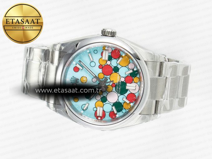 Oyster Perpetual 126000 36mm VSF 1:1 Best Edition 904L Steel Celebration Dial VS3235 - Görsel 9
