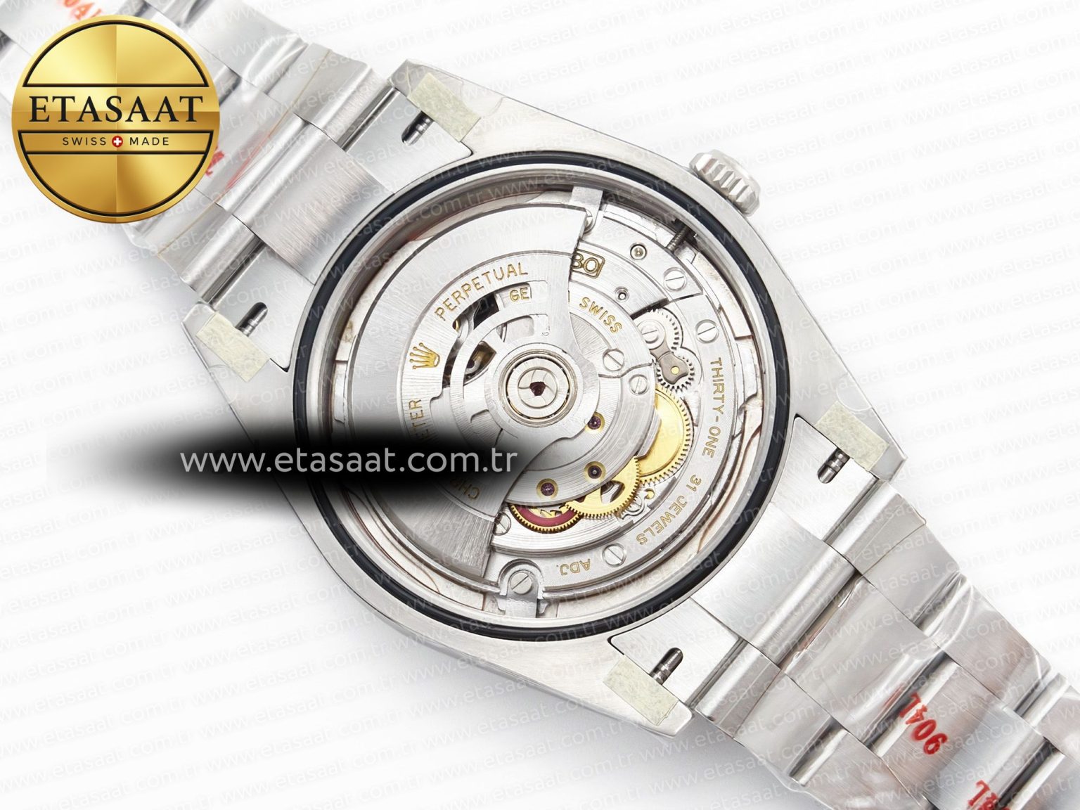 Oyster Perpetual 126000 41mm Clean 1:1 Best Edition 904L Steel Red Dial VR3230 - Görsel 18